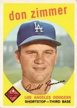 1959 Topps #287 Don Zimmer