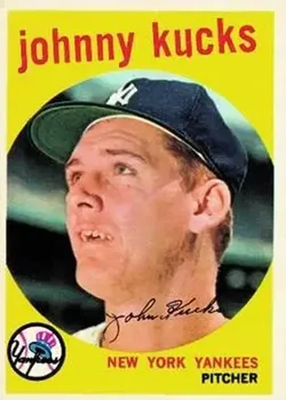 1959 Topps #289 Johnny Kucks