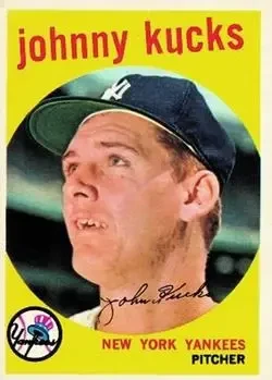 1959 Topps #289 Johnny Kucks
