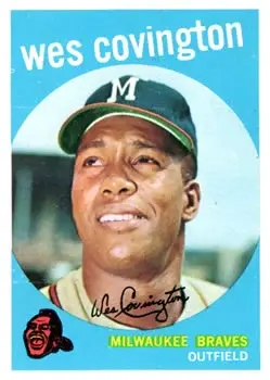 1959 Topps #290 Wes Covington