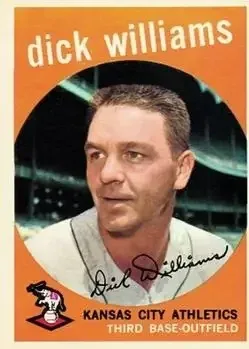 1959 Topps #292 Dick Williams