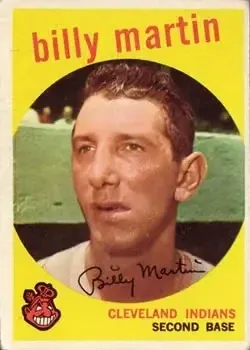 1959 Topps #295 Billy Martin
