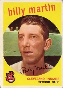 1959 Topps #295 Billy Martin