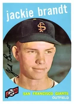 1959 Topps #297 Jackie Brandt