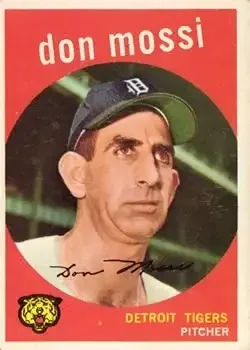1959 Topps #302 Don Mossi