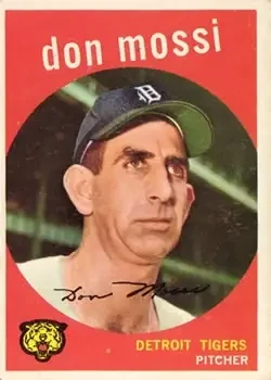 1959 Topps #302 Don Mossi
