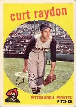 1959 Topps #305 Curt Raydon