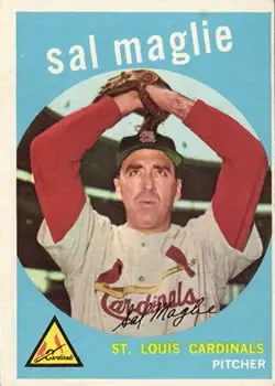 1959 Topps #309 Sal Maglie