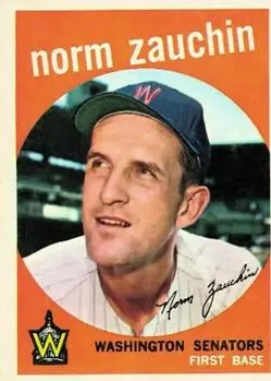 1959 Topps #311 Norm Zauchin