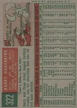 Back of Harry Hanebrink