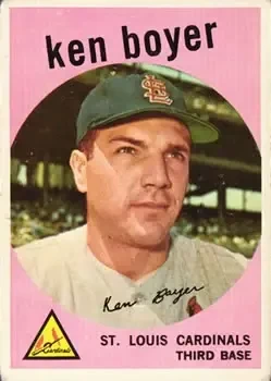 1959 Topps #325 Ken Boyer