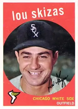 1959 Topps #328 Lou Skizas