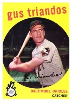 1959 Topps #330 Gus Triandos