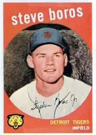 1959 Topps #331 Steve Boros