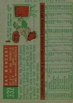 Back of Ray Monzant