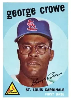 1959 Topps #337 George Crowe