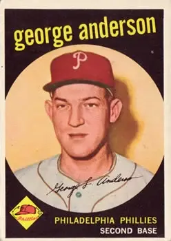 1959 Topps #338 George Anderson