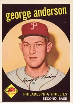 1959 Topps #338 George Anderson