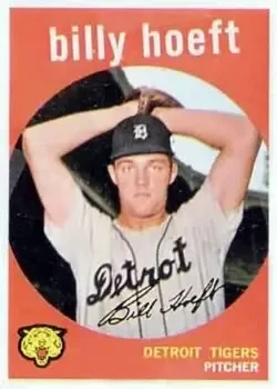 1959 Topps #343 Billy Hoeft