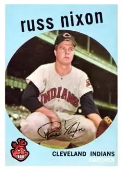 1959 Topps #344 Russ Nixon