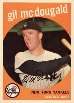1959 Topps #345 Gil McDougald