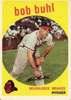 1959 Topps #347 Bob Buhl