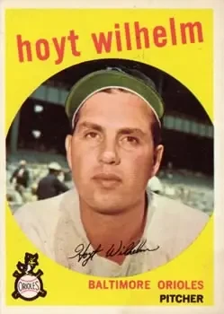 1959 Topps #349 Hoyt Wilhelm