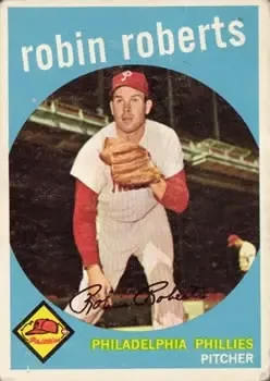 1959 Topps #352 Robin Roberts