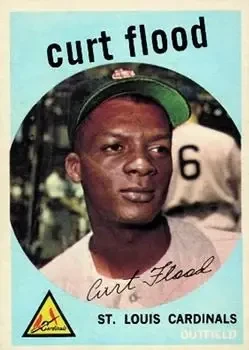 Front of Curt Flood