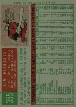 Back of Jim Piersall