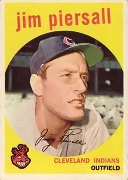 1959 Topps #355 Jim Piersall