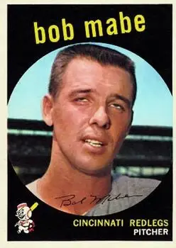 1959 Topps #356 Bob Mabe