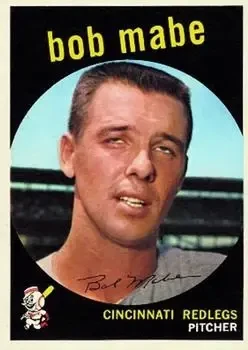 1959 Topps #356 Bob Mabe