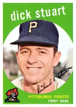 1959 Topps #357 Dick Stuart