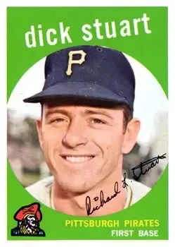 1959 Topps #357 Dick Stuart