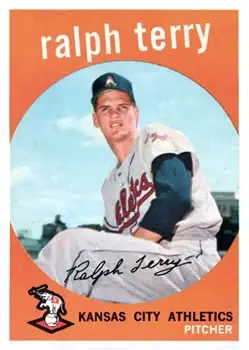 1959 Topps #358 Ralph Terry