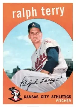1959 Topps #358 Ralph Terry