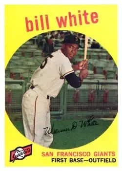 1959 Topps #359 Bill White