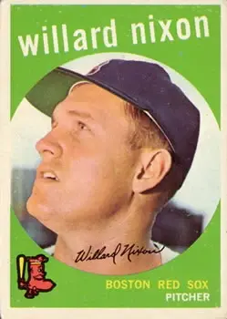 1959 Topps #361 Willard Nixon