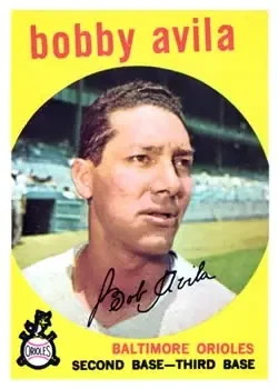 1959 Topps #363 Roberto Avila