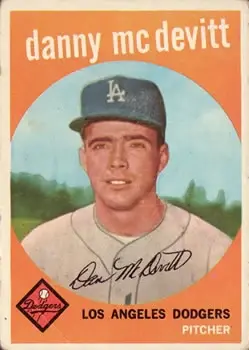 1959 Topps #364 Danny McDevitt