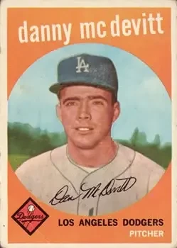 1959 Topps #364 Danny McDevitt