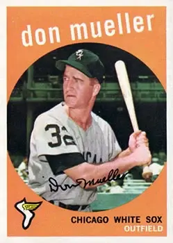 1959 Topps #368 Don Mueller
