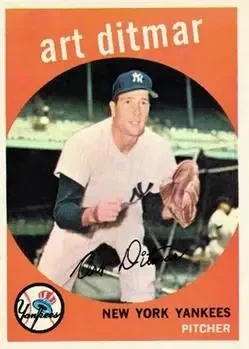 1959 Topps #374 Art Ditmar