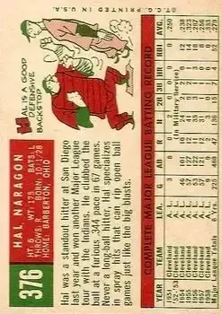 Back of Hal Naragon