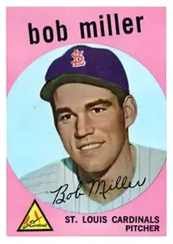 1959 Topps #379 Bob Miller