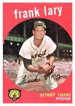 1959 Topps #393 Frank Lary