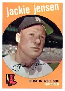 1959 Topps #400 Jackie Jensen