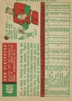 Back of Ron Blackburn