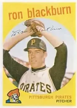 1959 Topps #401 Ron Blackburn
